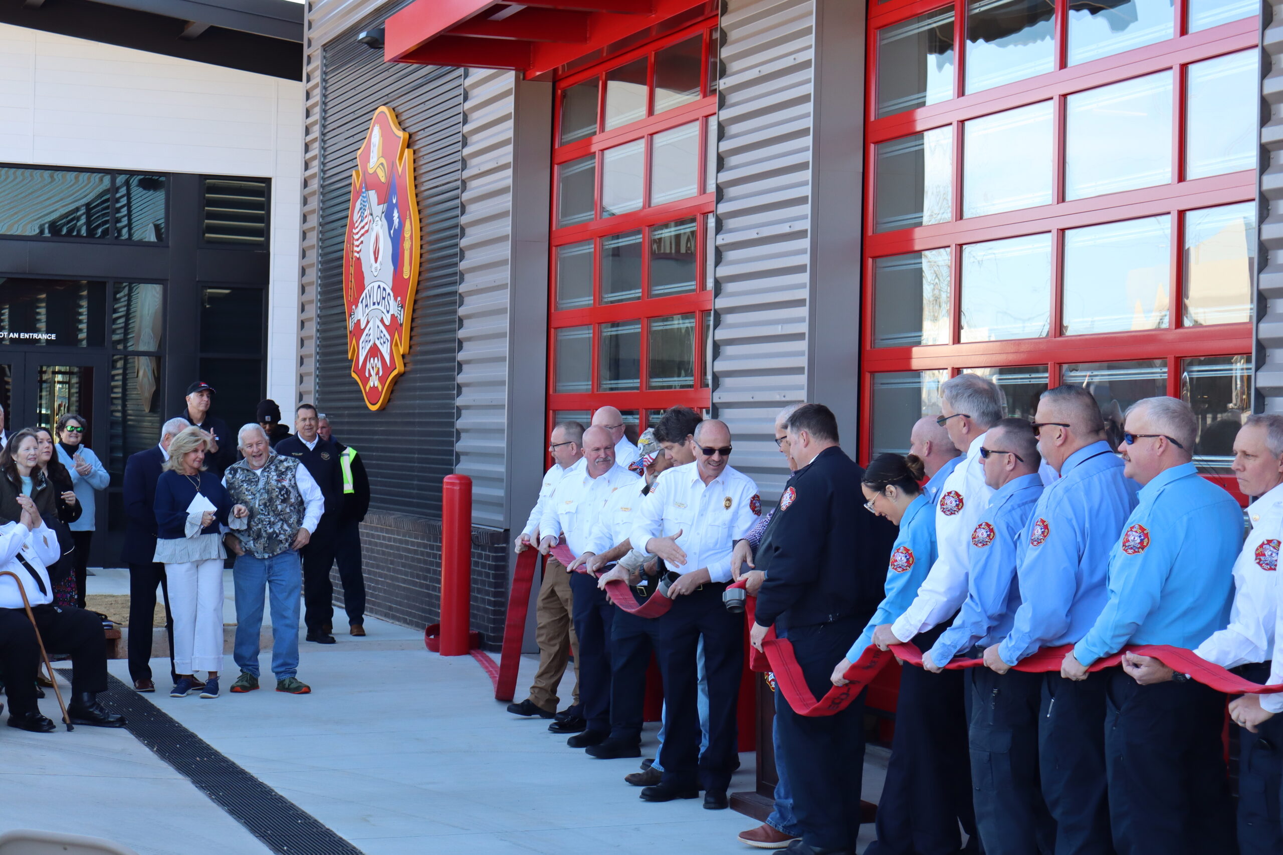 Taylors Fire Department celebrates new station